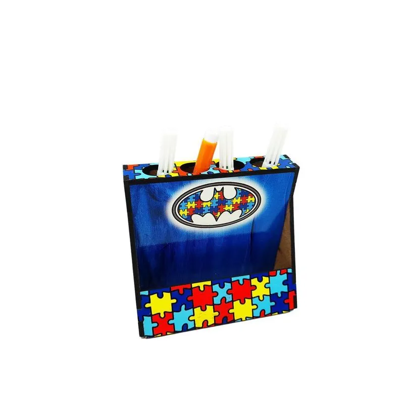 Porta Caneta Personalizado De Mesa Para Autistas Coleção