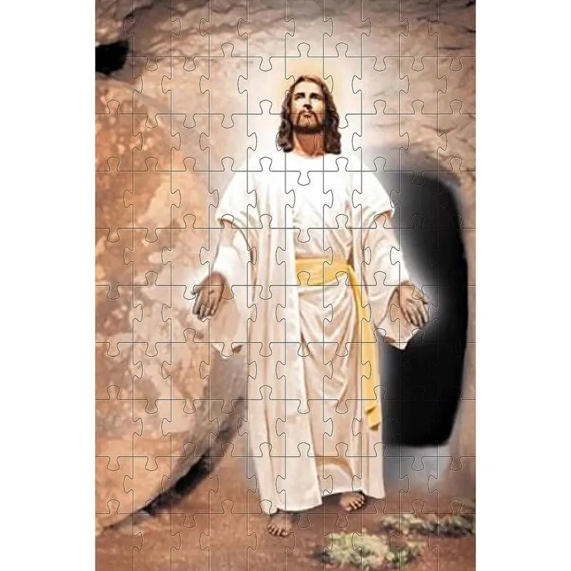 Quebra-Cabeça Jesus Ressureição 120 Peças