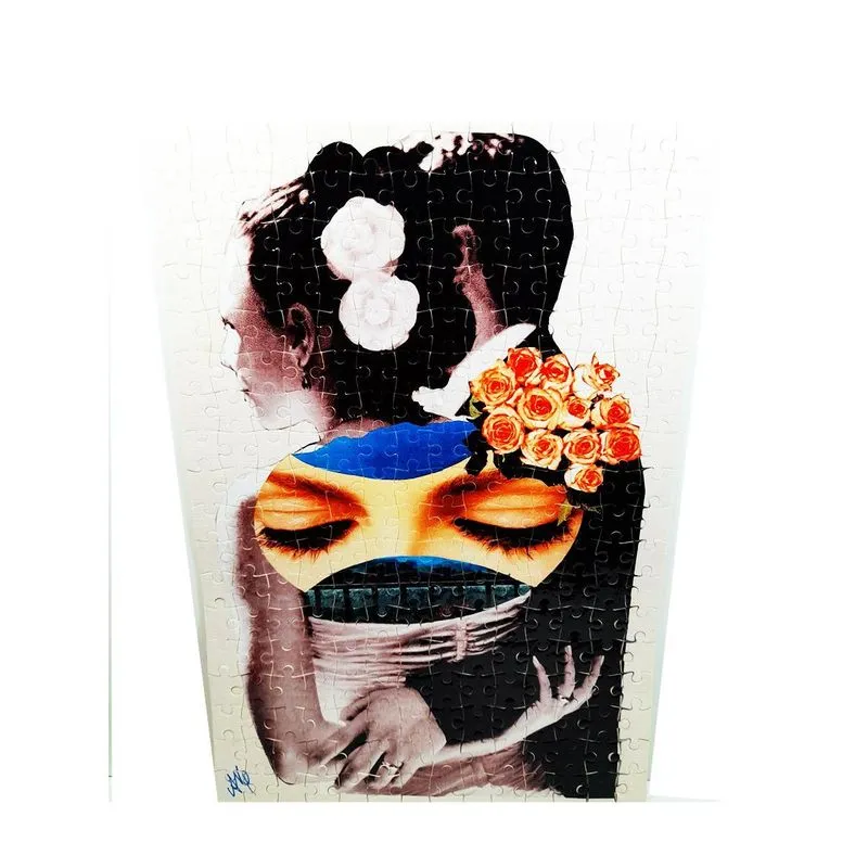 Quebra-cabeça Collage 300 Peças - Os Noivos - By Ana Muller