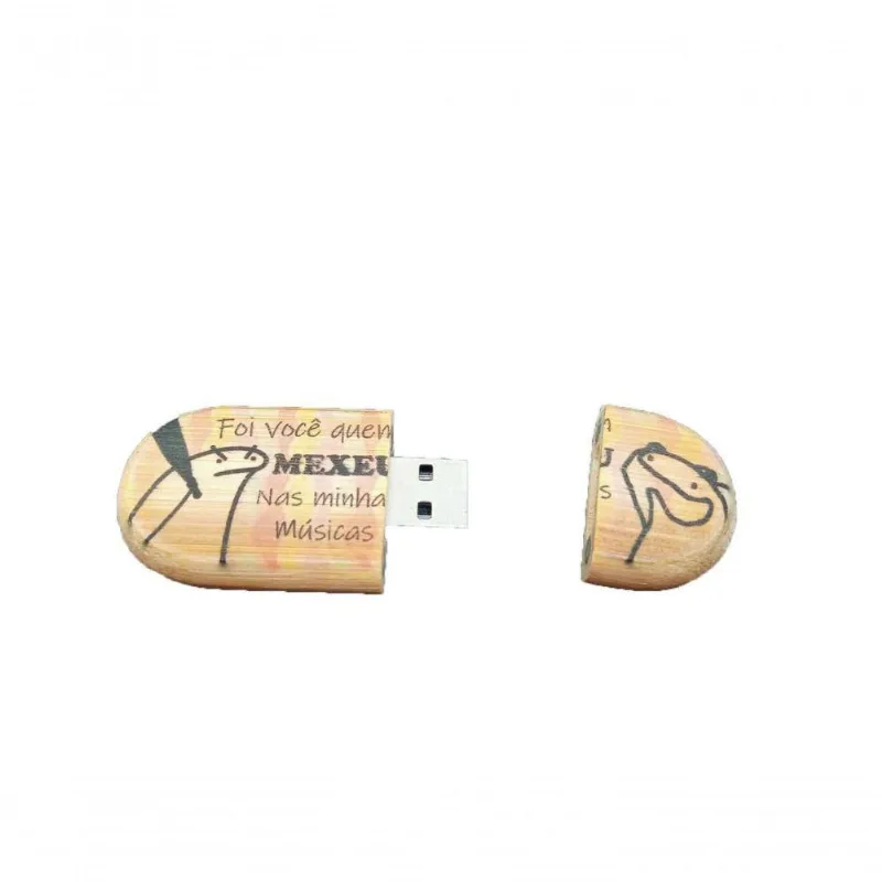 Pendrive Florkdrive Divertido Não Mexa Nas Minhas Músicas