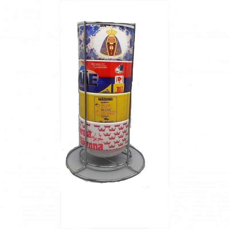 Torre De 4 Xicaras Com Suporte Dia Das Mães