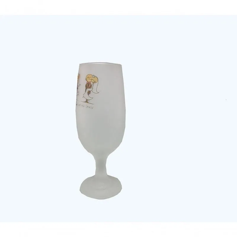 60taça De Vidro Champanhe Ambar Personalizada 183ml