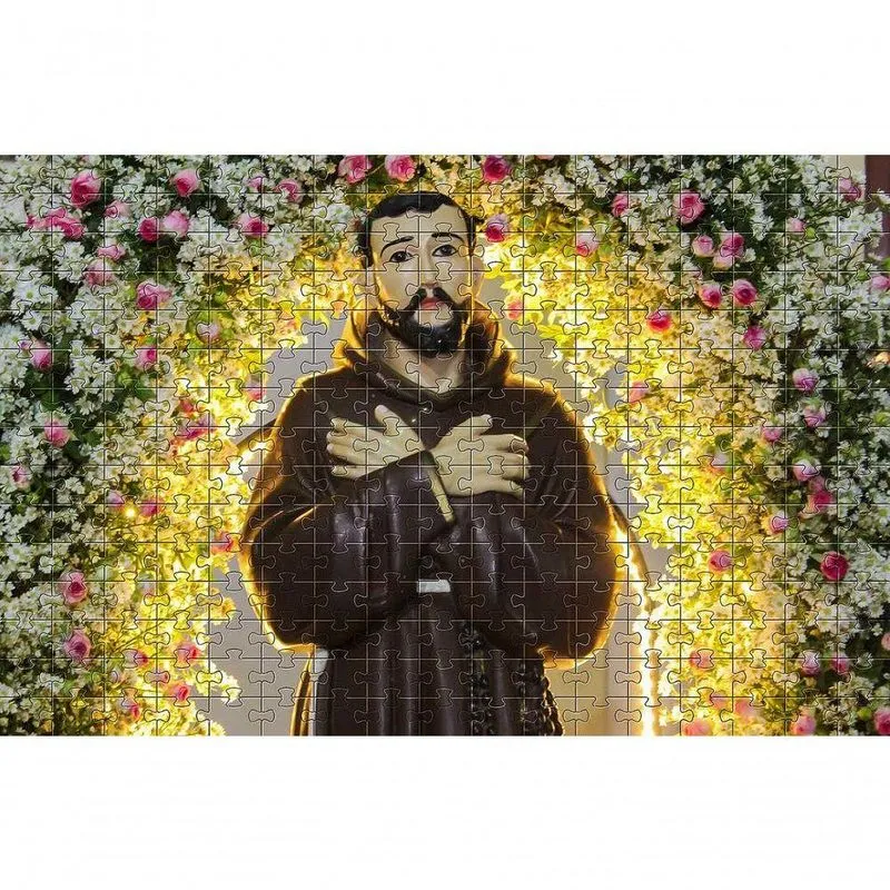 Quebra-cabeça Decorativo São Francisco De Assis De 120 Peças