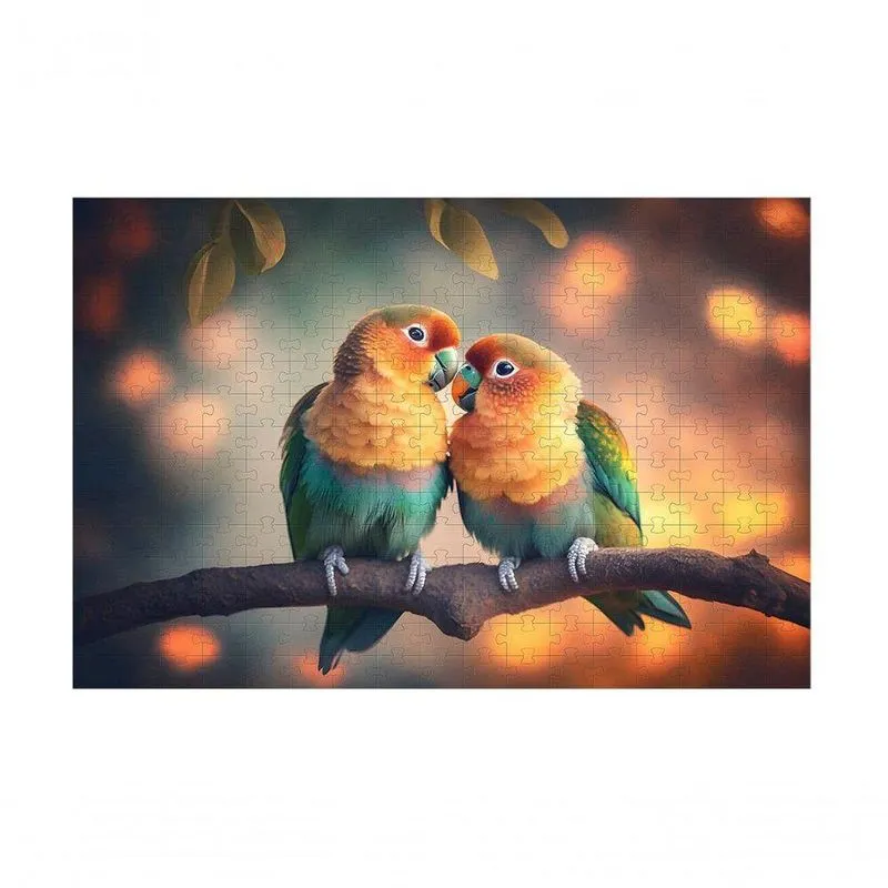 Quebra-cabeça Amor De Aves 300 Peças