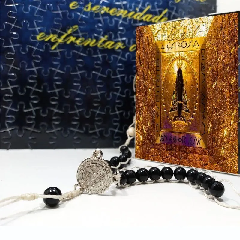 Quebra-cabeça Religioso Nossa Senhora Aparecida De 300 Peças Em Mdf