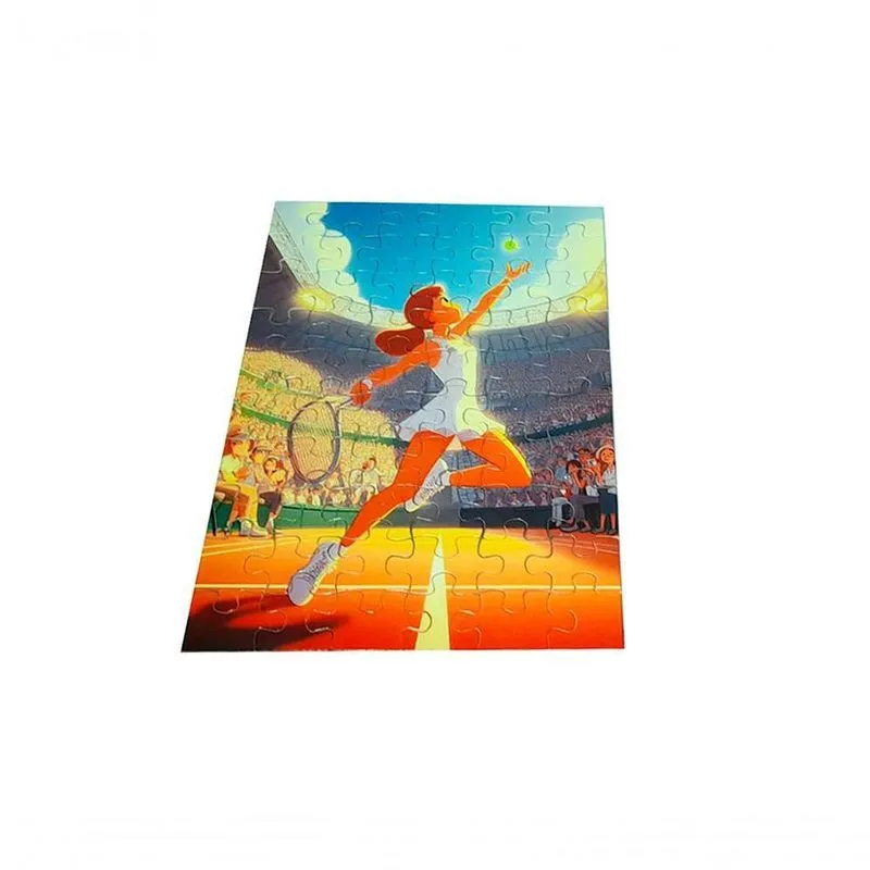 Quebra-cabeça Esportes Olimpicos Para Autistas 60 Peças - Tênis