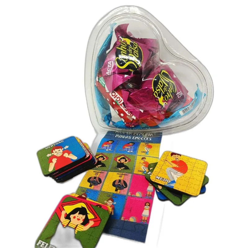 Presente Páscoa Autistas Doces E Chocolates + Jogo Da
