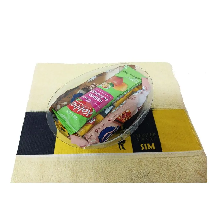 Presente Páscoa Fit Barra Cereais Diversas + Toalhinha