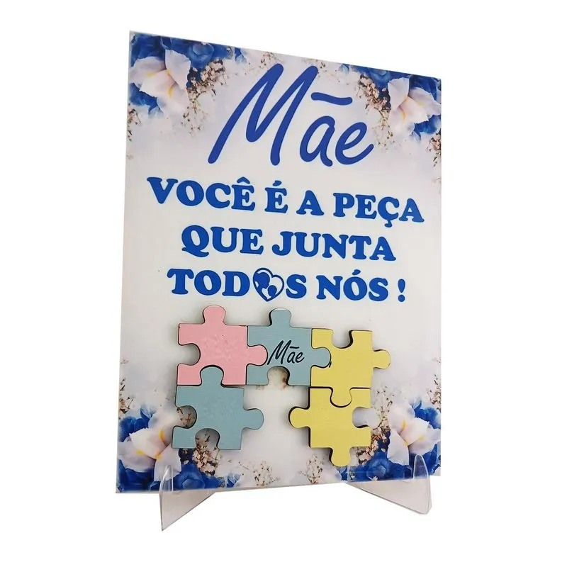 Exclusivo Porta Retrato Dia Das Mães Mãe Você É A Peça