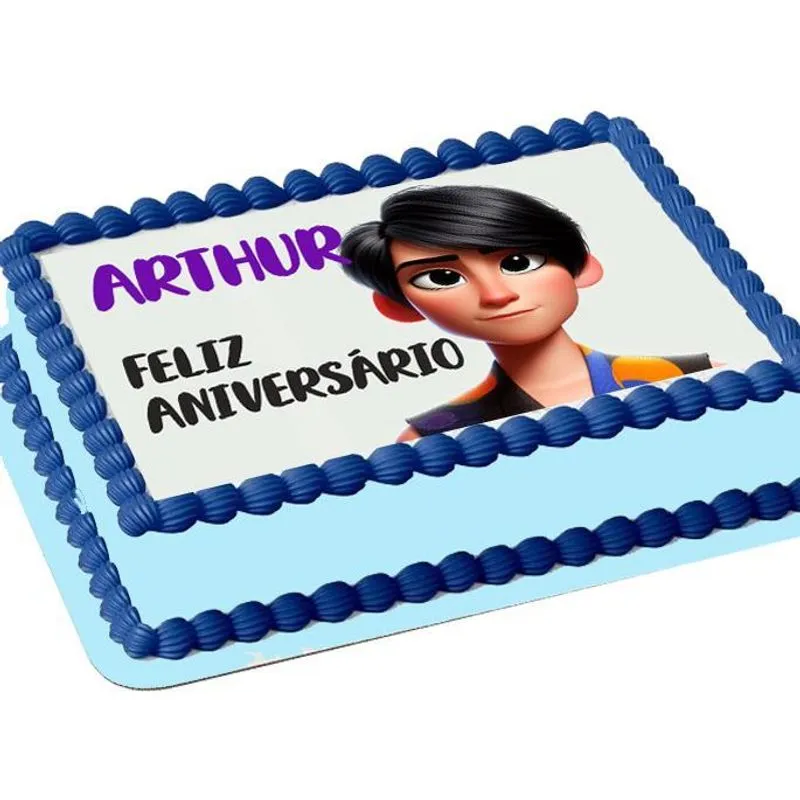 Papel Arroz Personalizado Comestível Bolos Arte Criada Em Ia