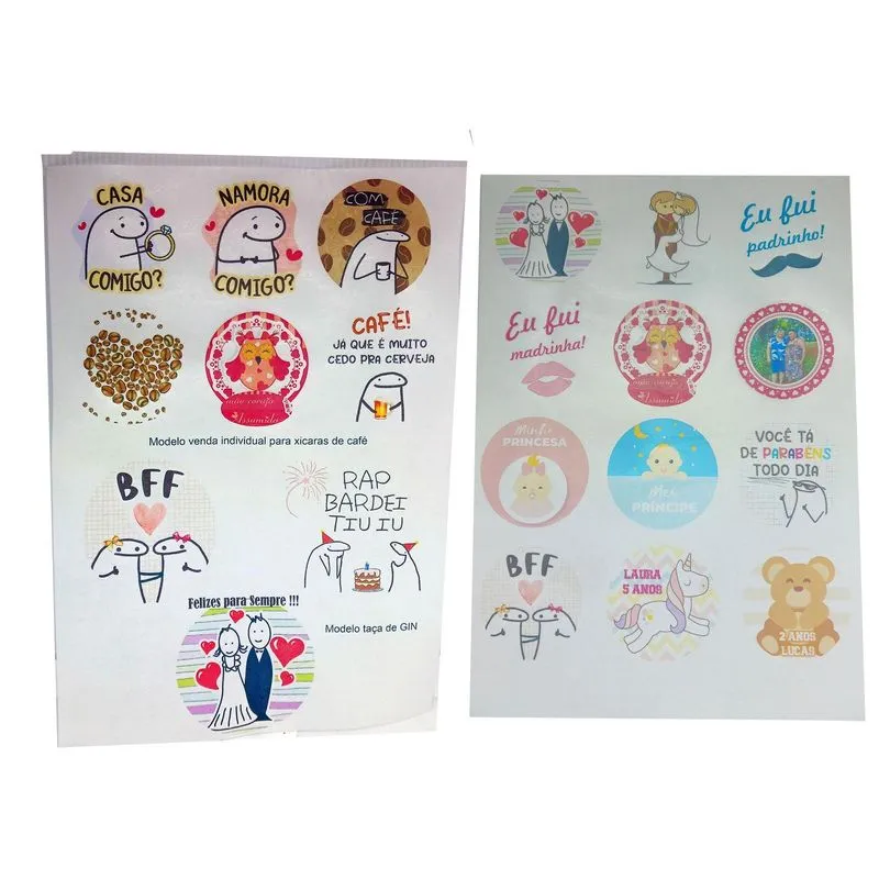 Serviço Impressão Em Papel De Arroz Para Cupcakes