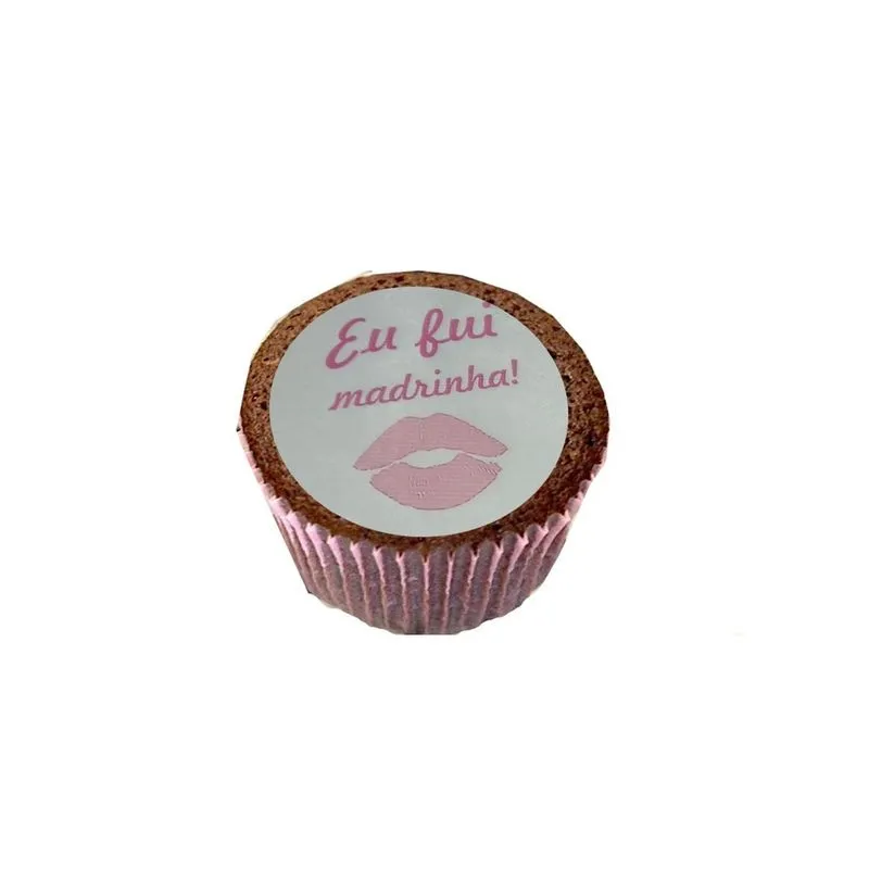 Serviço Impressão Em Papel Arroz Cortados Cupcakes Eu Fui