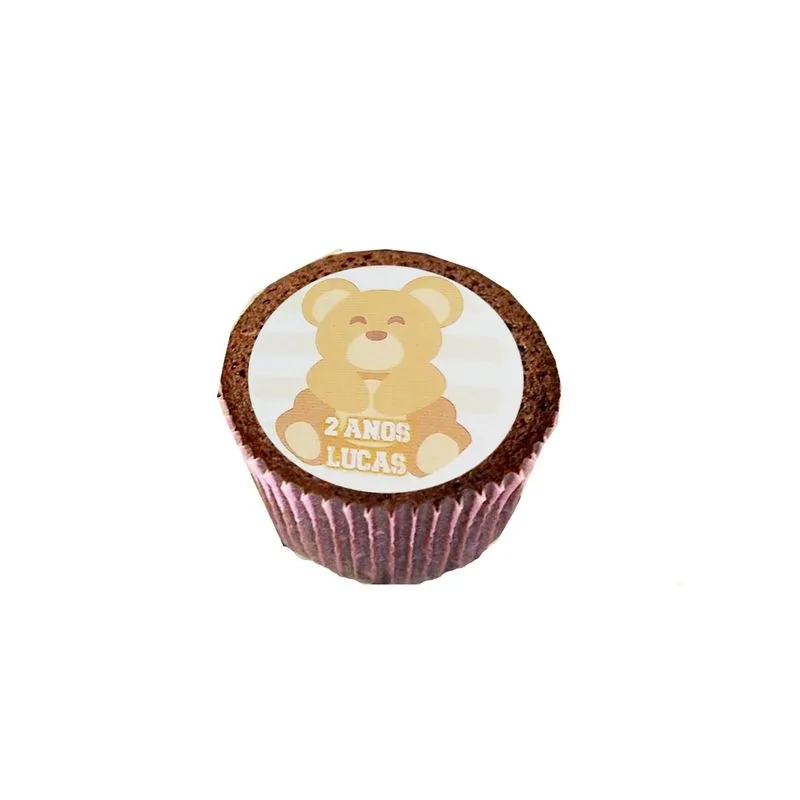 Papel Arroz Comestível Cupcakes Festa Aniversário Tema