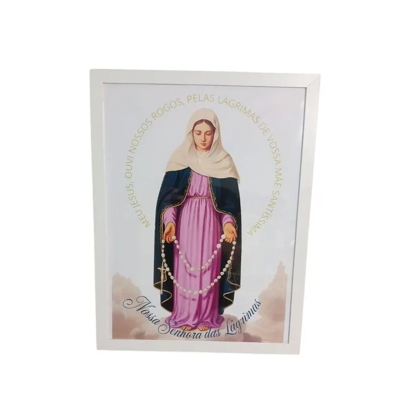 Quadro Decorativo Nossa Senhora Das Lágrimas