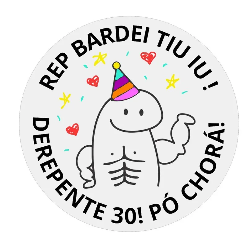Papel Arroz Divertido Bolos Redondos Flork Repente 30 Po