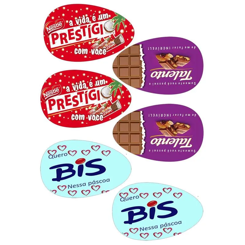 Papel Arroz Comestivel Ovos Colher 150 G Chocolates Frases