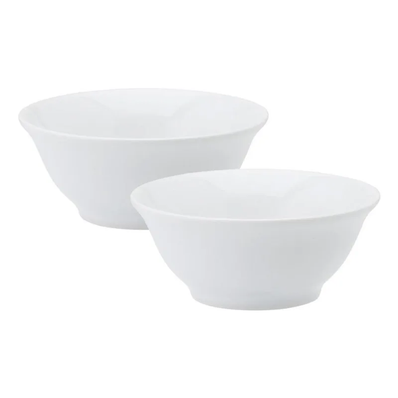 Kit 2 Saladeiras Porcelana Schmidt 13Cm 300Ml
