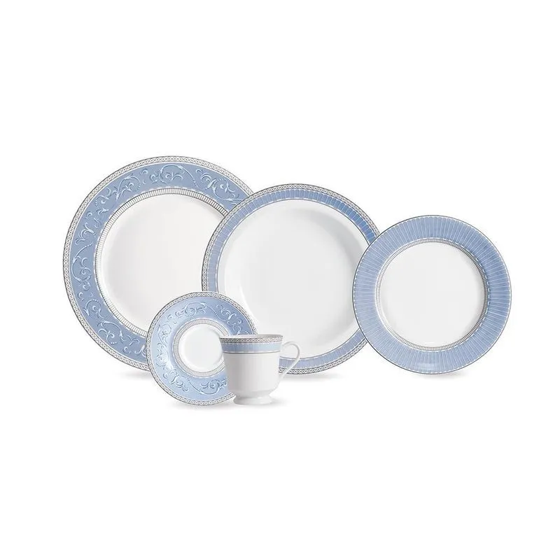Serviço De Jantar E Chá Porcelana 30 Peças Diva Schmidt