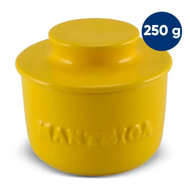 Manteigueira Cerâmica Amarela 250g Ceraflame