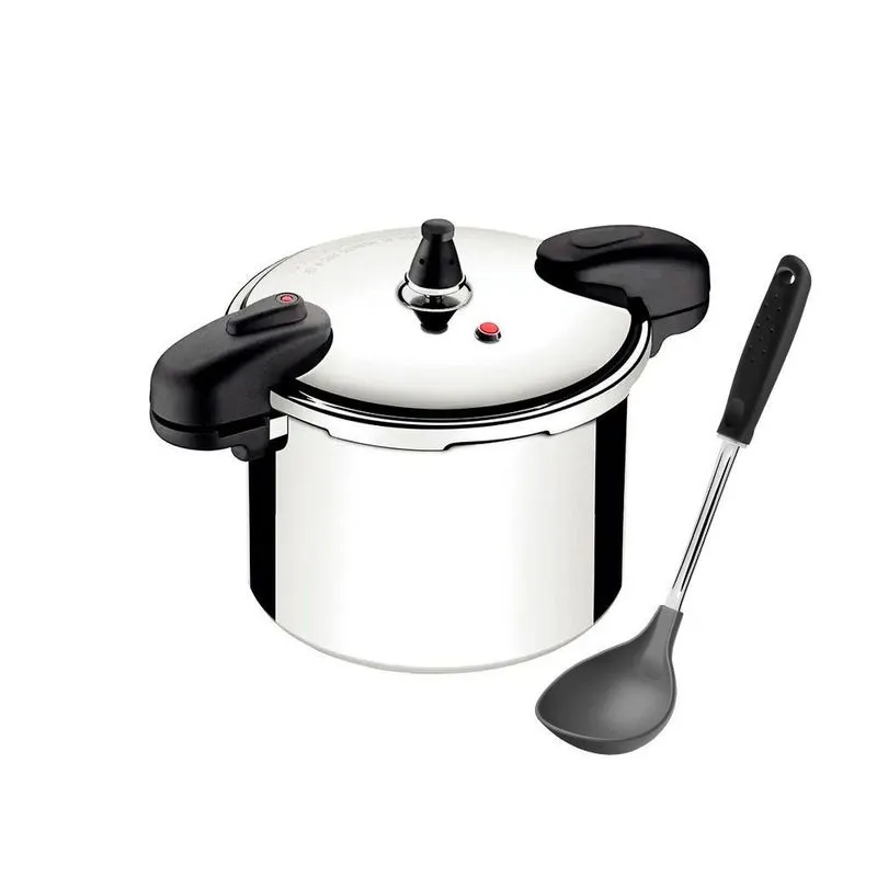 Panela De Pressão 10l E Concha Polida Valência Tramontina