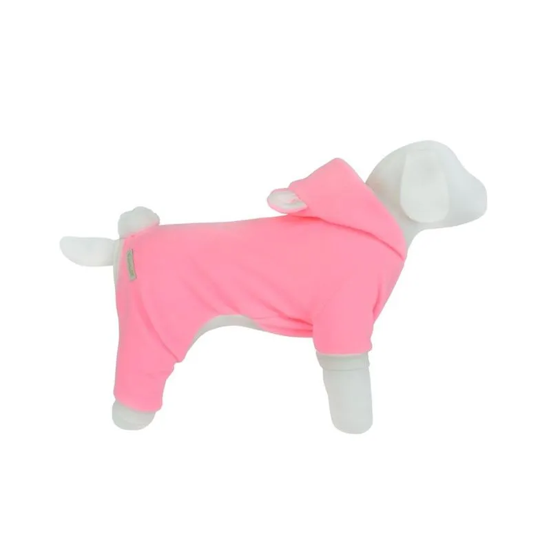 Casaco Bonito Pra Cachorro Neon Rosa Para Cães - Tamanho G