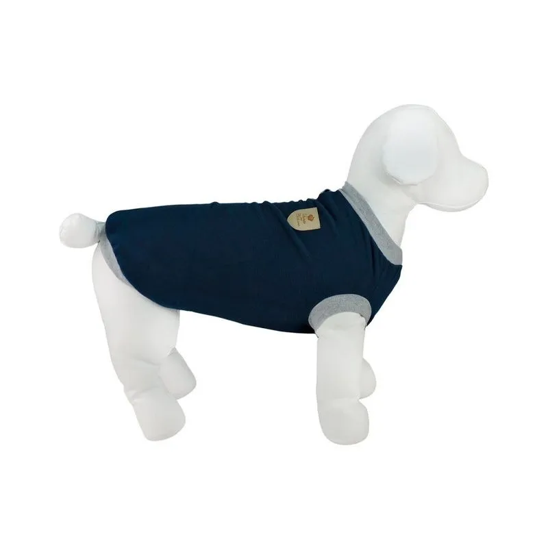 Casaco Bonito Pra Cachorro Maxi Marinho Para Cães - Tamanho M
