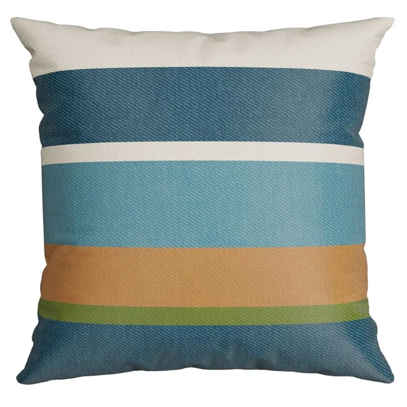 Almofada Vivace 176 43x43cm Azul E Branco