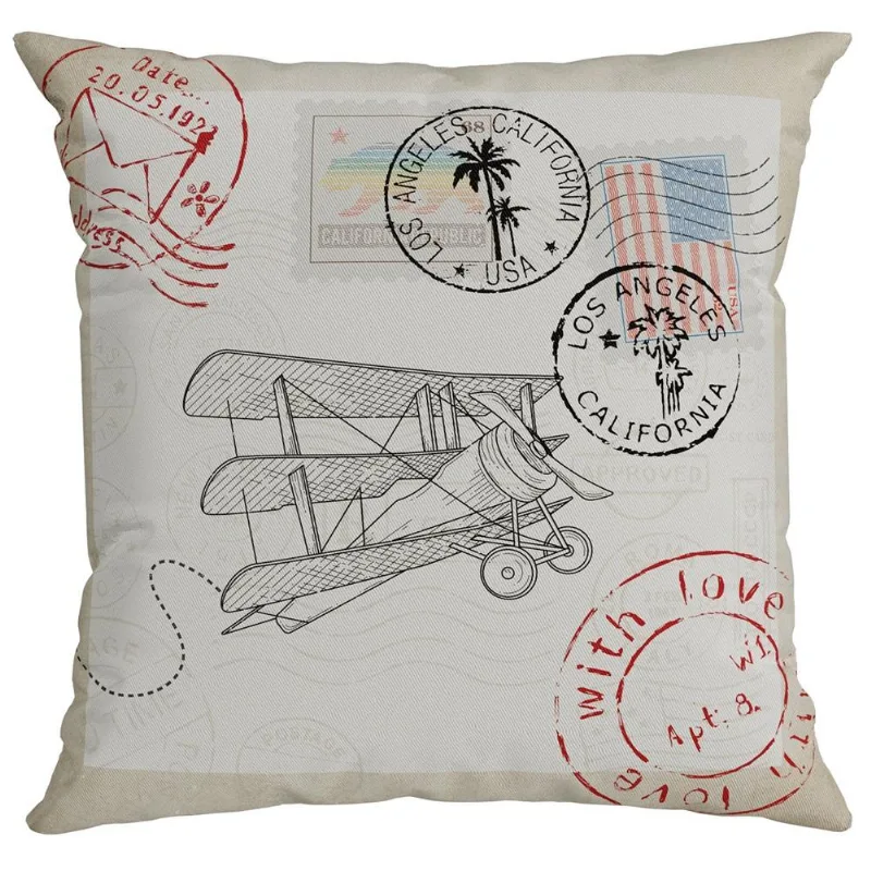 Almofada Decorativa Ludic 161 43x43cm Off White