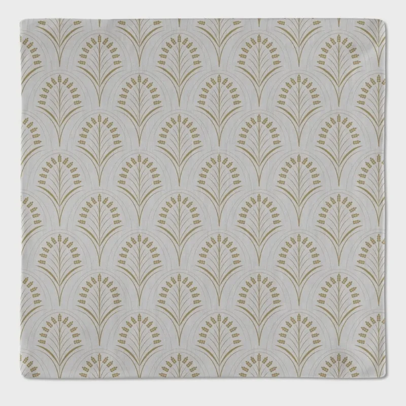 Kit 2 Guardanapos Natalinos Jantar em Familia 43x43cm Branco