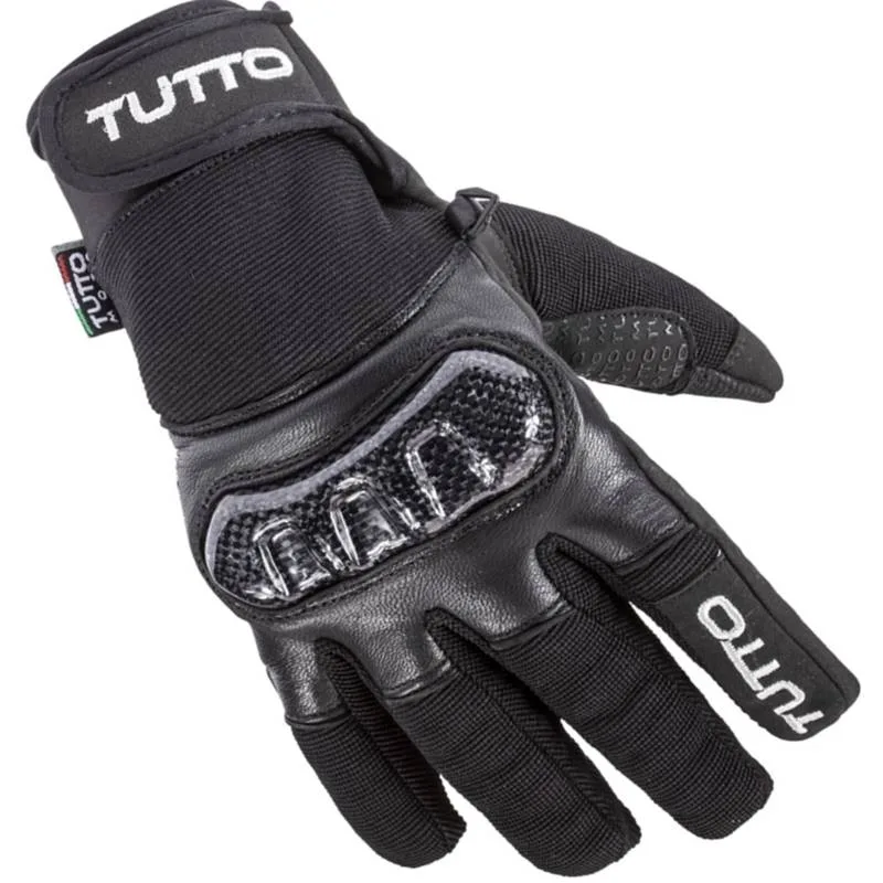 Luva Tutto Moto Mx-47 Preta (carbono)