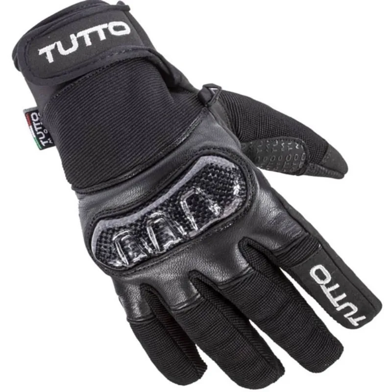 Luva Tutto Moto Mx-47 Preta (carbono)