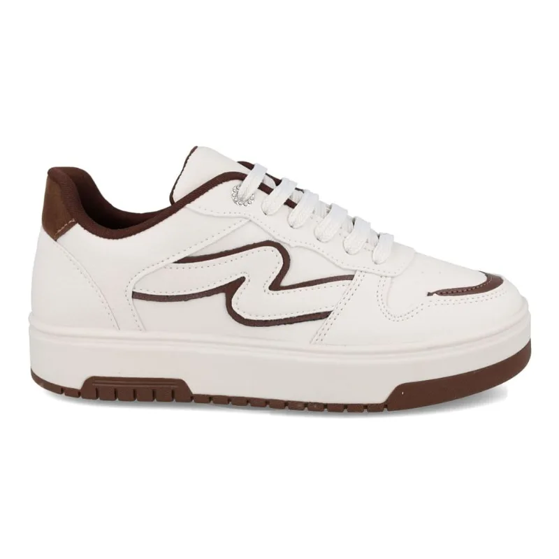 Tênis Casual Done Head Feminino Creme 40