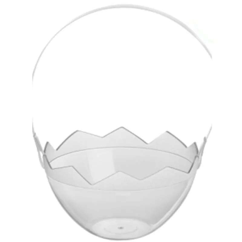 Cesta de Páscoa Transparente c/1 - Festplastik