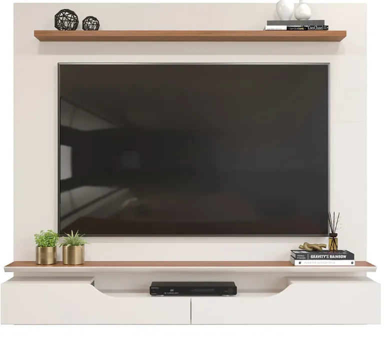 Painel Dj Levi 160 Off White/Freijo
