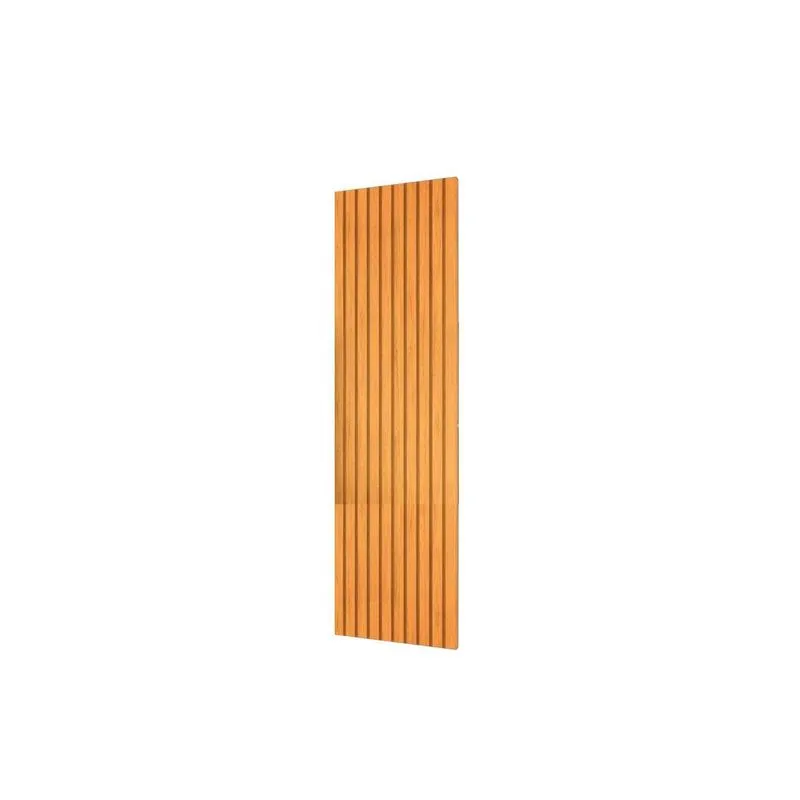 Módulo Ripado Extensor 250x40 Central P/ Painel De Sala Cedro - Dj Móveis