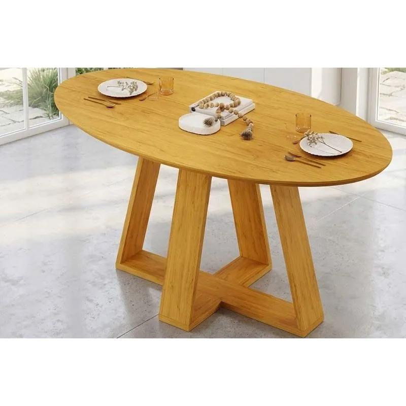 Mesa Jantar Celeste Madeirado 180cm Freijo DJ Móveis