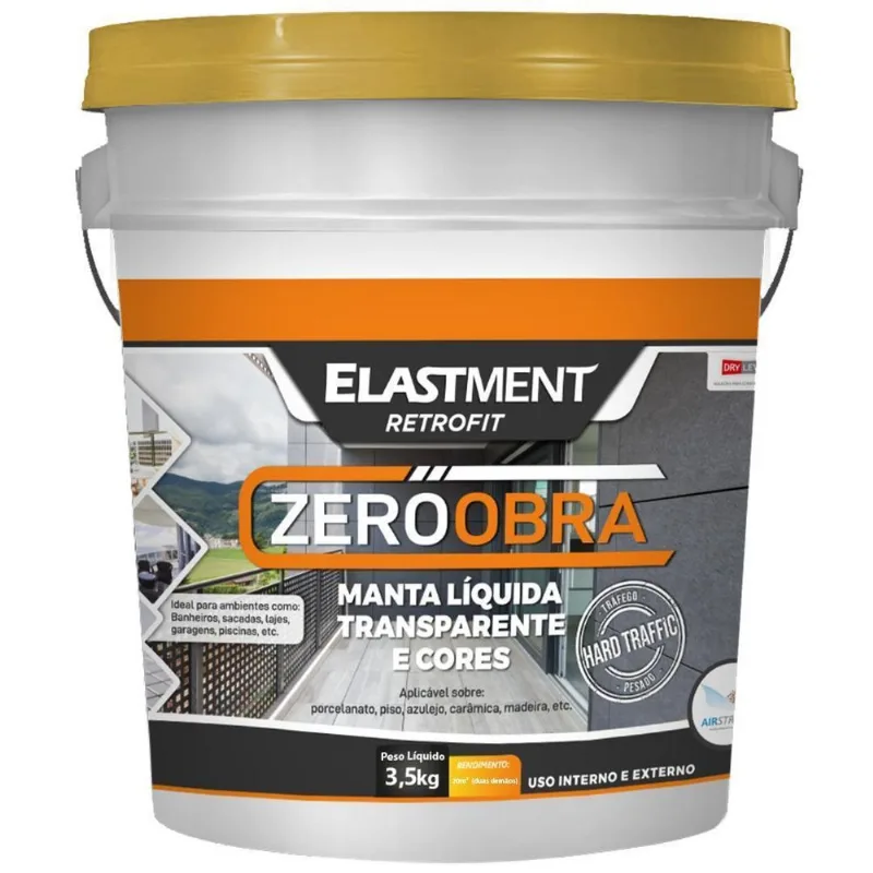 Manta Líquida Zero Obra Incolor Brilhante 3,5kg