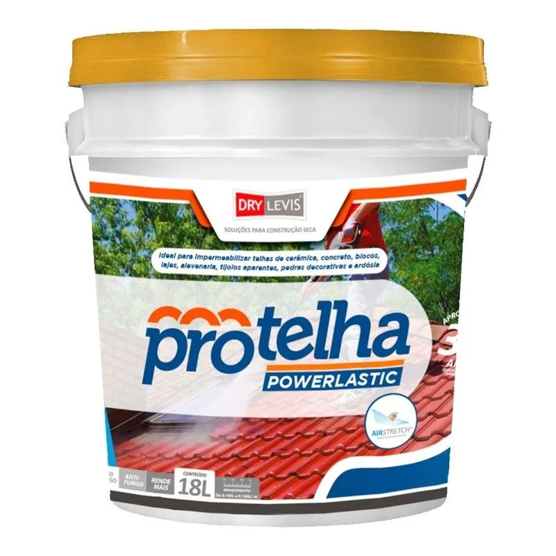 Drylevis Protelha Powerlastic Branco 18l