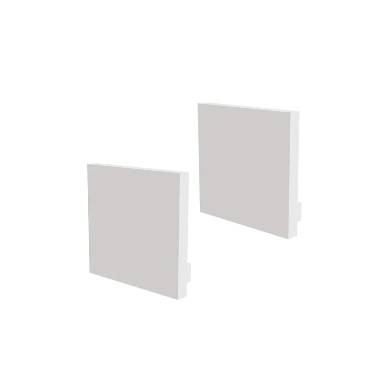 Perfil De Sobrepor Taschibra Para Fita De Led Spire 45 Com 2 Metros Branco