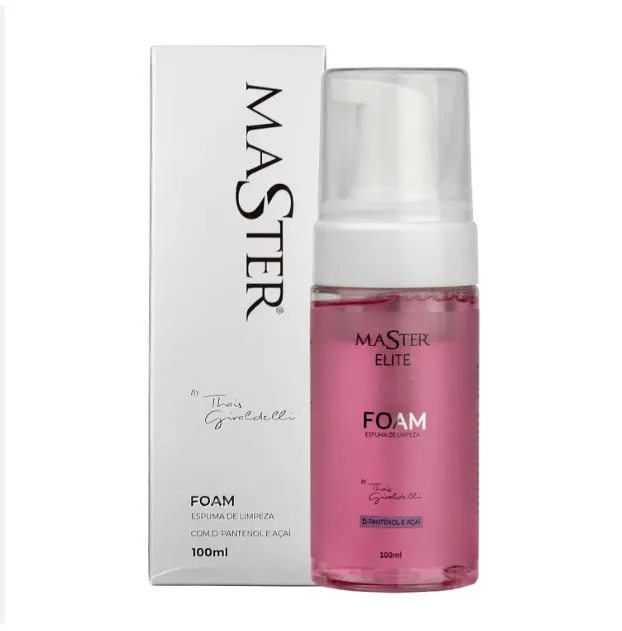 Espuma de Limpeza Cílios e Sobrancelhas Master Elite Foam 100ml