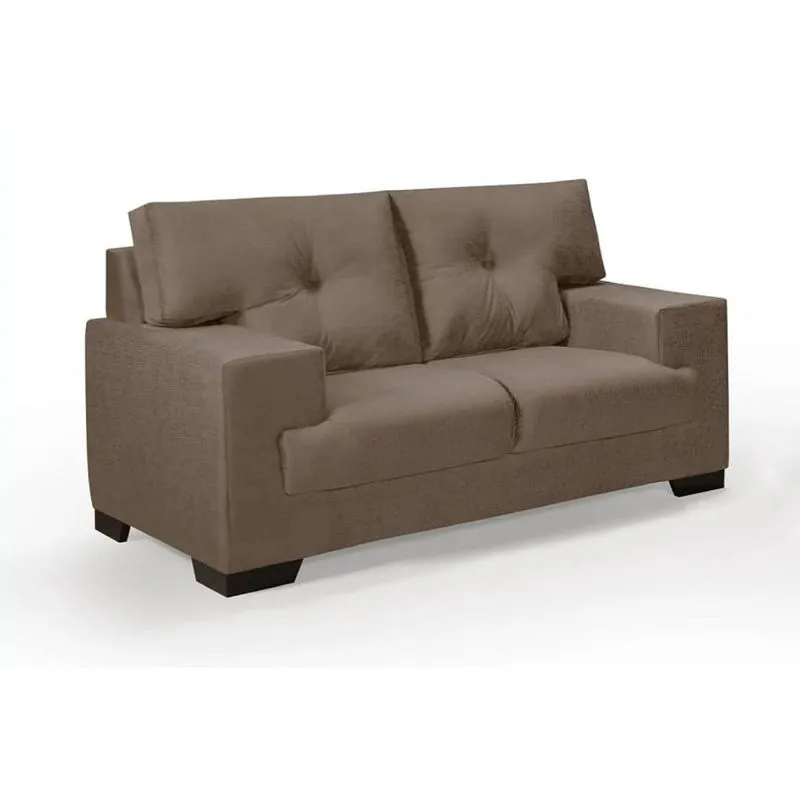 Sofa Juliana 2 Lugares Cor 192 Capuccino - Imperio Estofados