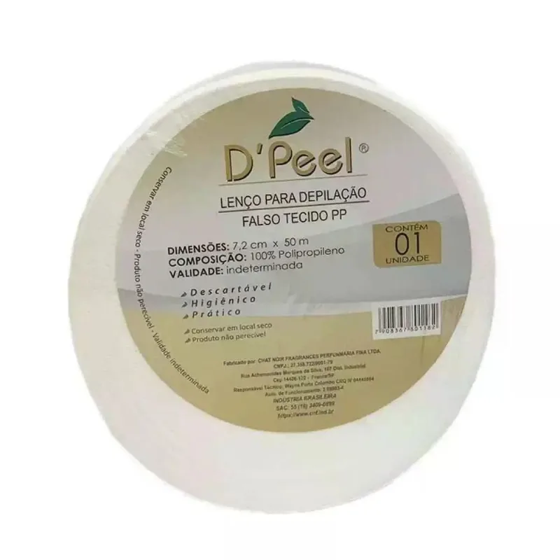 Lenço Para Depilação 50 Metros Dpeel