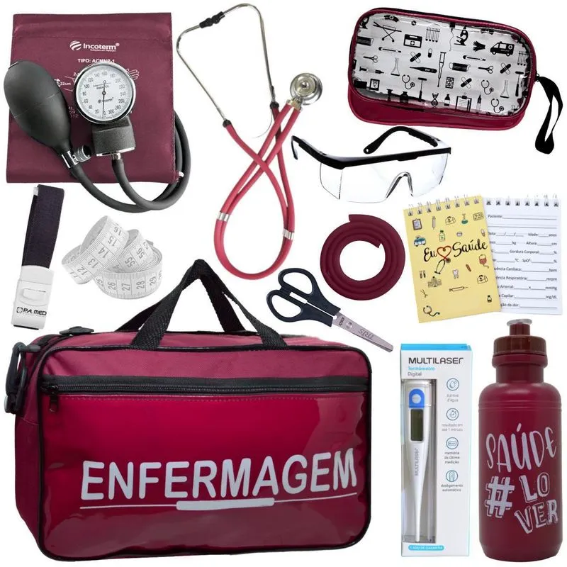 Kit Enfermagem Aparelho Medidor- Vinho Incoterm