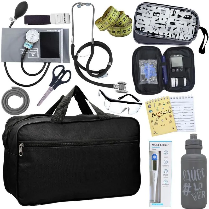 Kit Enfermagem Medidor - Grafite Pa Med