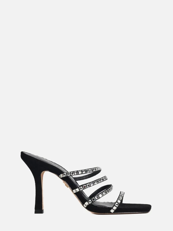 MULE CRISTAL PRETO 40