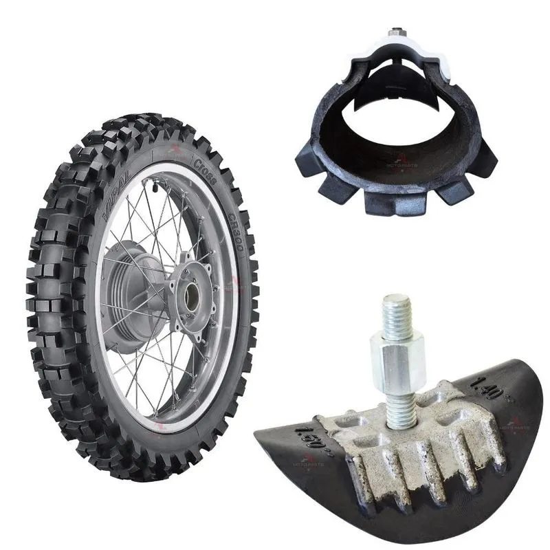 Trava Pneu Dianteiro Alumínio Biker Motocross Off Road