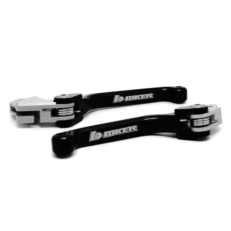 Kit Par Manete Retratil Mxf 270fi 250rxi 250rxi-r 26 Para Mxf Com Acionamento Exclusivo Biker