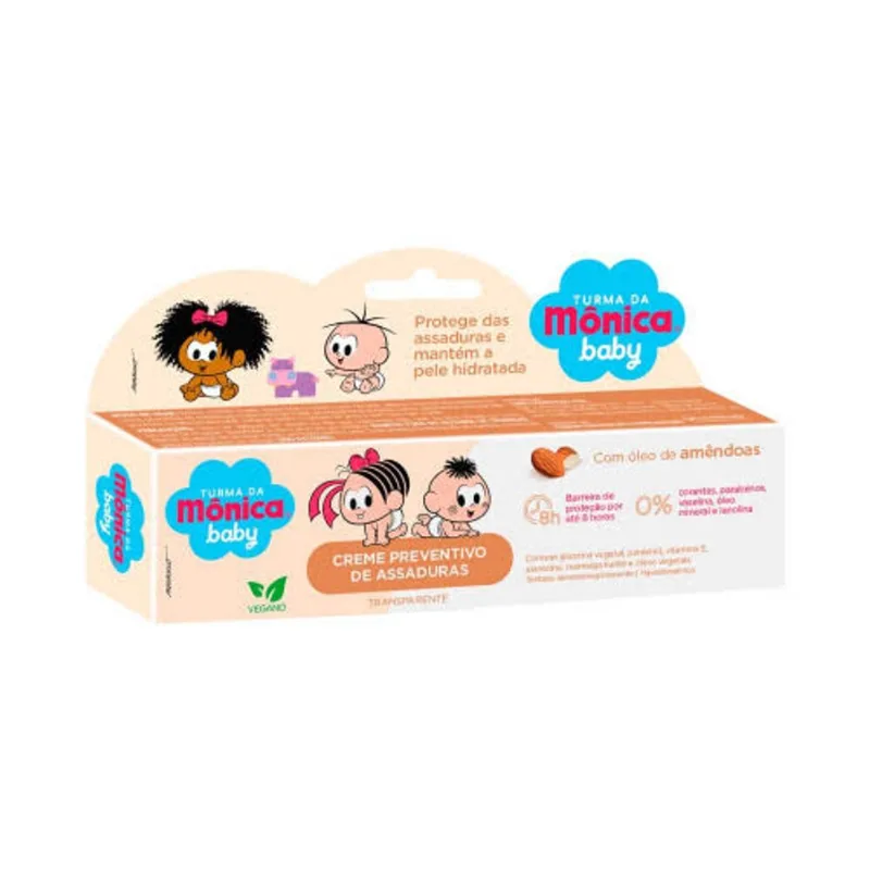 CREME PARA ASSADURA TURMA DA MONICA AMENDOAS 90G