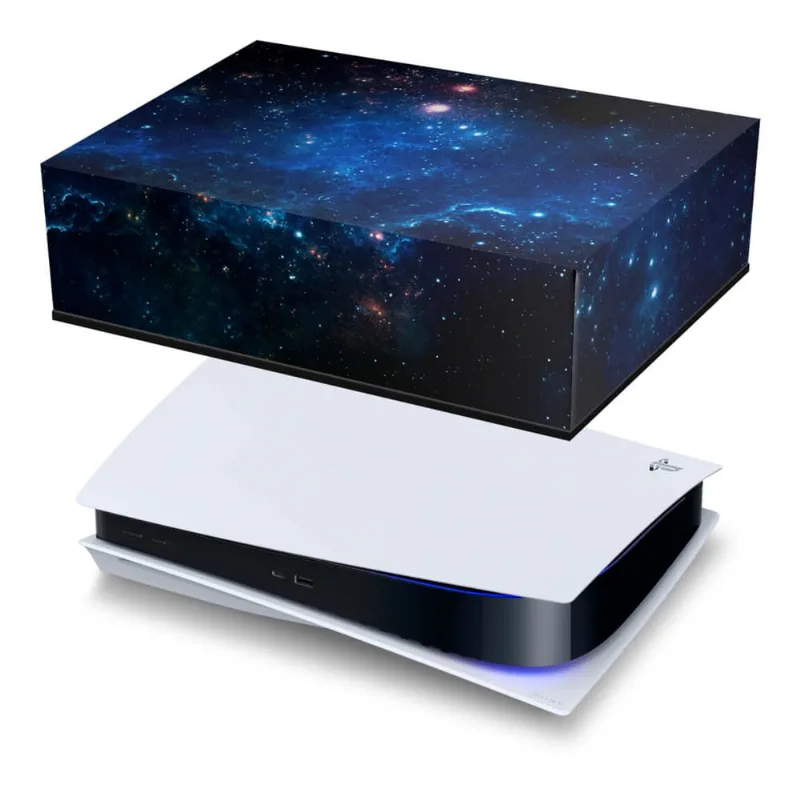 Capa PS5 Anti Poeira - Universo Cosmos