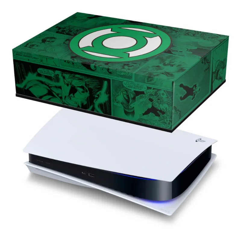 Capa PS5 Anti Poeira - Lanterna Verde Comics